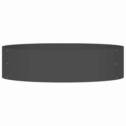 Planter Ring 5 pcs Black 80 x 80 x 20 cm Cold-rolled Steel