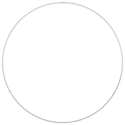 Planter Ring White 80 x 80 x 20 cm Cold-rolled Steel