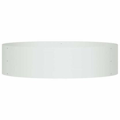 Planter Ring 5 pcs White 80 x 80 x 20 cm Cold-rolled Steel
