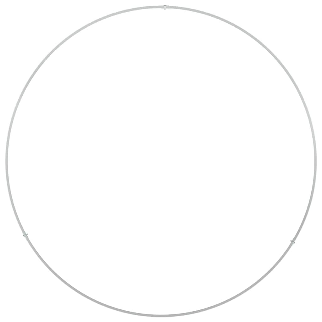Planter Ring 5 pcs White 80 x 80 x 20 cm Cold-rolled Steel