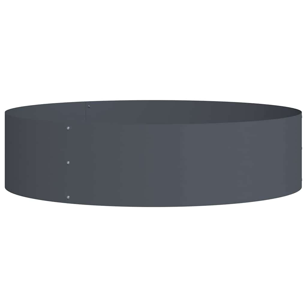 Planter Ring 5 pcs Anthracite 80 x 80 x 20 cm Cold-rolled Steel