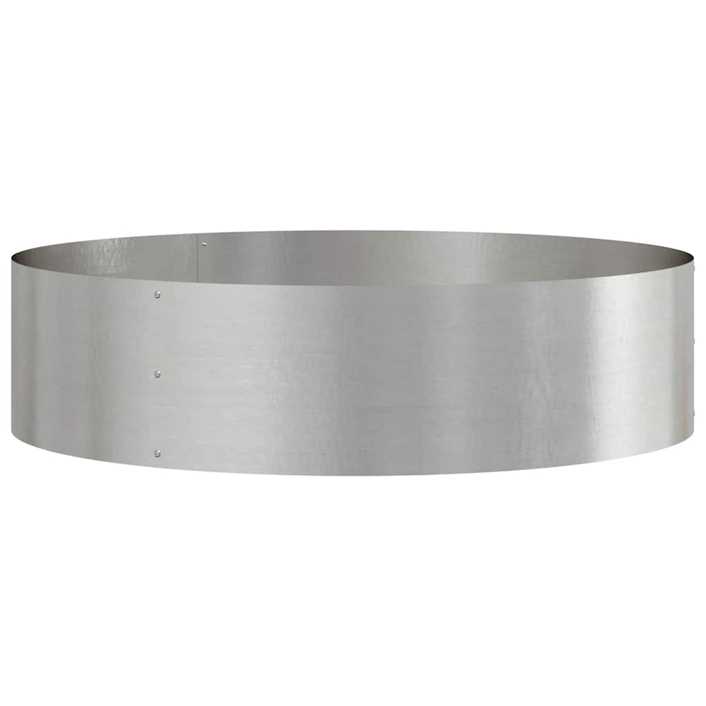 Planter Ring 5 pcs Silver 80 x 80 x 20 cm Stainless Steel