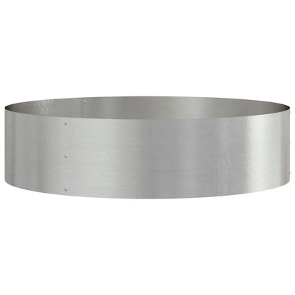 Planter Ring 5 pcs Silver 80 x 80 x 20 cm Stainless Steel