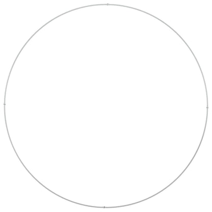 Planter Ring 5 pcs White 120 x 120 x 20 cm Cold-rolled Steel