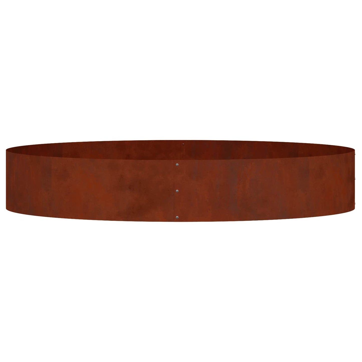 Planter Ring Rusty 120 x 120 x 20 cm Weathering Steel