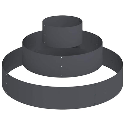 Garden Planter Anthracite 120 x 120 x 20 cm Cold-rolled Steel