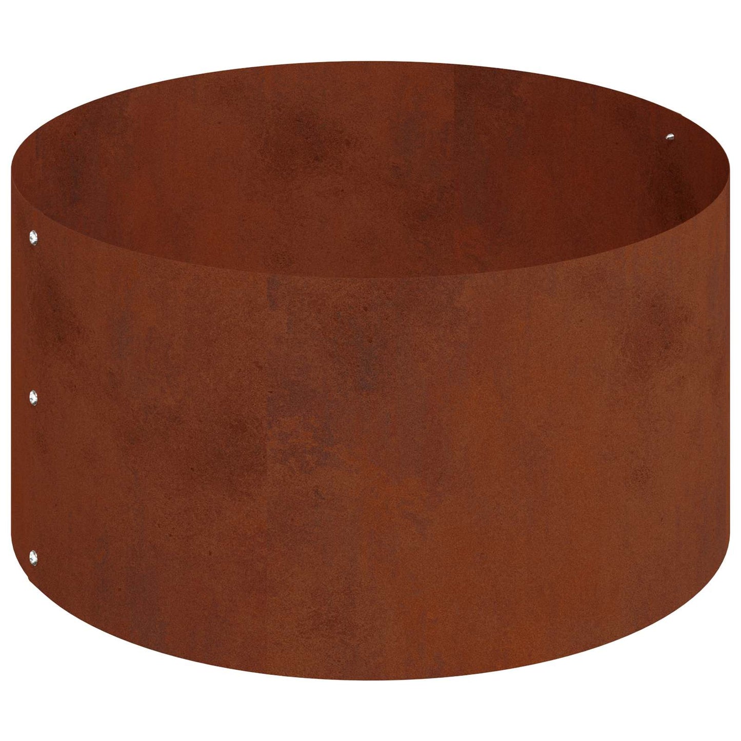 Garden Planter Rusty 120 x 120 x 20 cm Weathering Steel