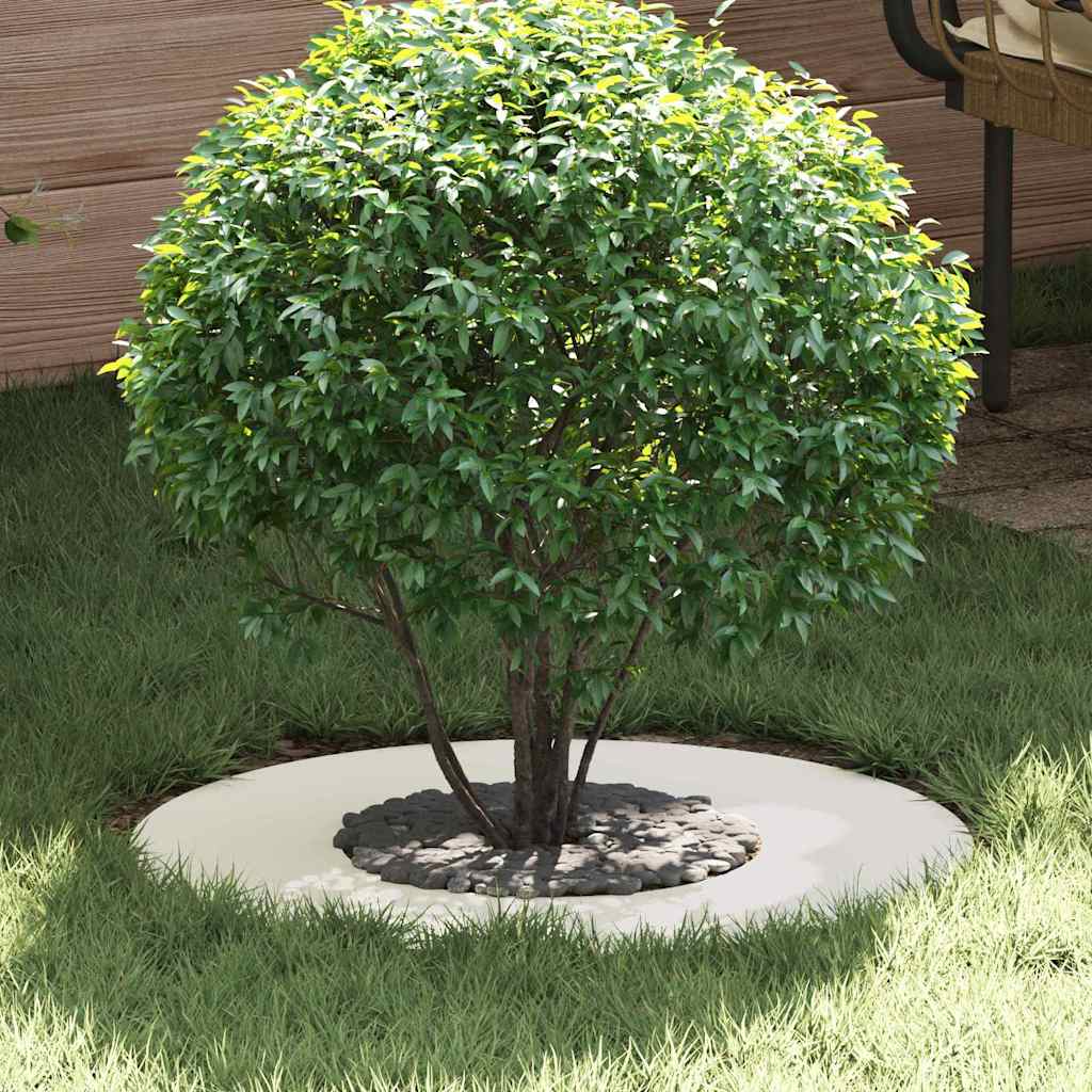 suitable for Flat Tree Ring White Ø30 / 60 cm Steel