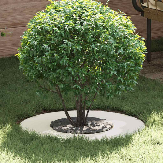 suitable for Flat Tree Rings 5 pcs White Ø30/60 cm Steel