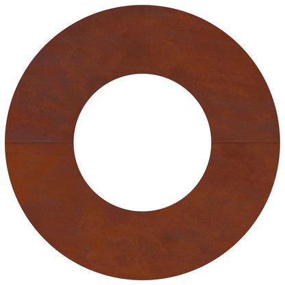 suitable for Flat Tree Rings 5 pcs Rusty Ø30/60 cm