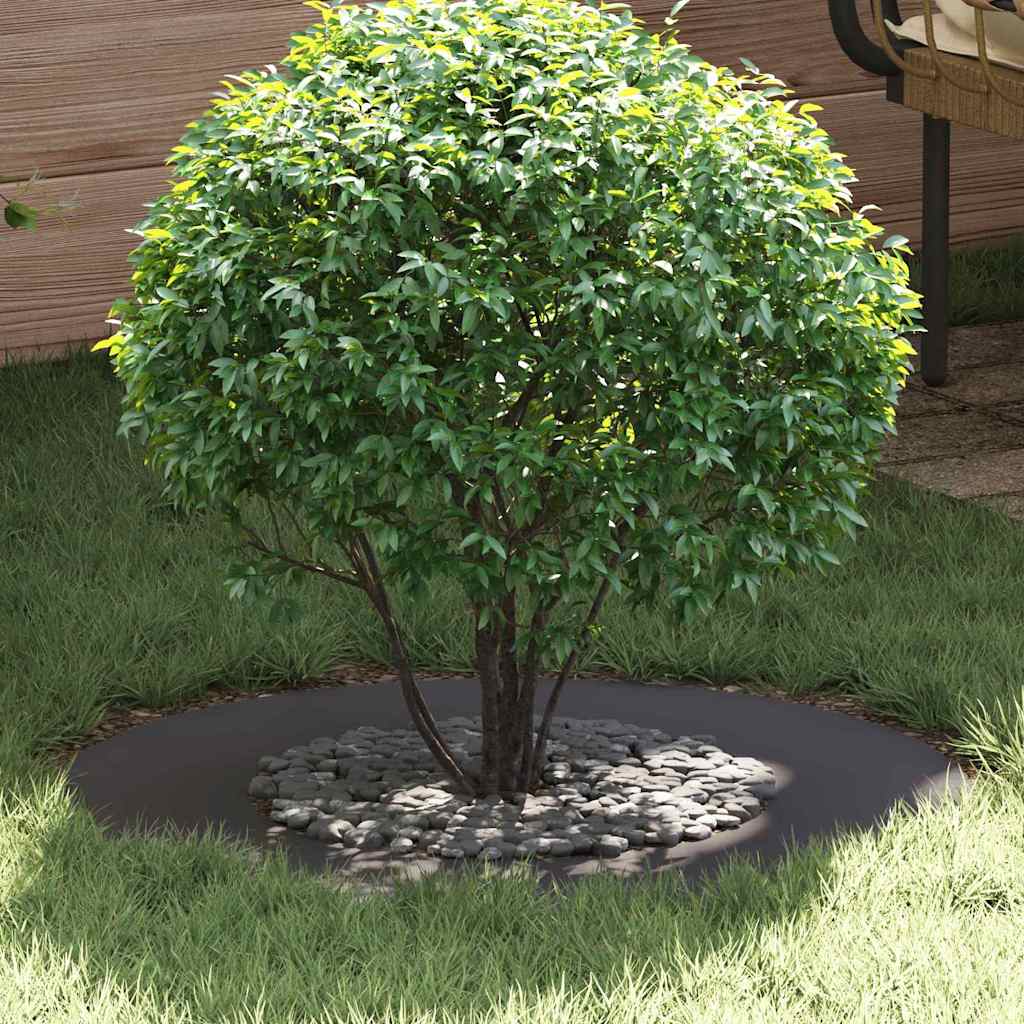 suitable for Flat Tree Rings 5 pcs Black Ø40 / 70 cm Steel