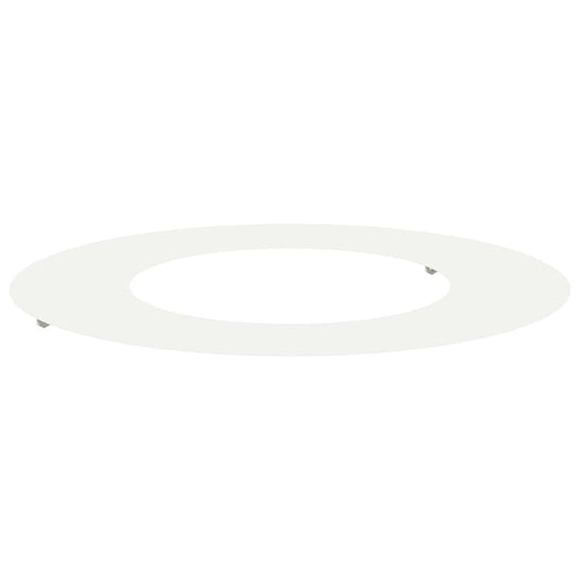 suitable for Flat Tree Ring White Ø40/70 cm Steel
