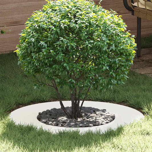 suitable for Flat Tree Rings 5 pcs White Ø40/70 cm Steel