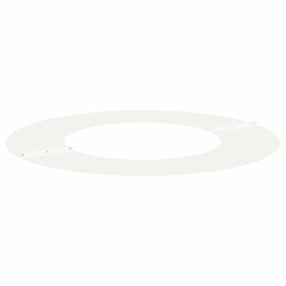 suitable for Flat Tree Rings 5 pcs White Ø40 / 70 cm Steel