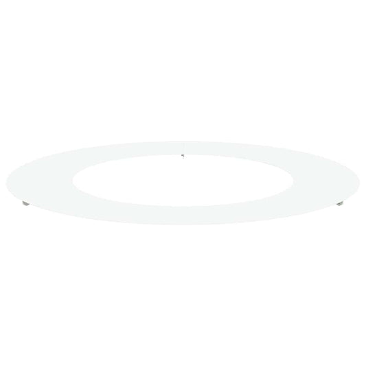 suitable for Flat Tree Ring White Ø50/80 cm Steel