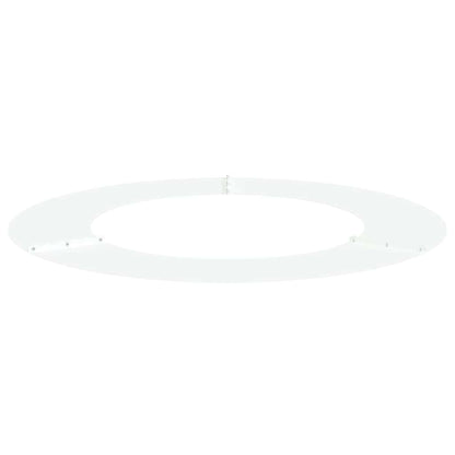 suitable for Flat Tree Ring White Ø50 / 80 cm Steel