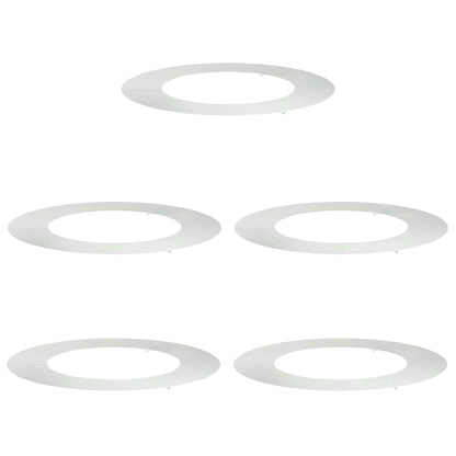 suitable for Flat Tree Rings 5 pcs Silver Ø50 / 80 cm