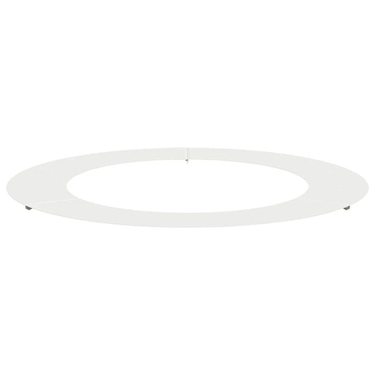 suitable for Flat Tree Ring White Ø60/90 cm Steel
