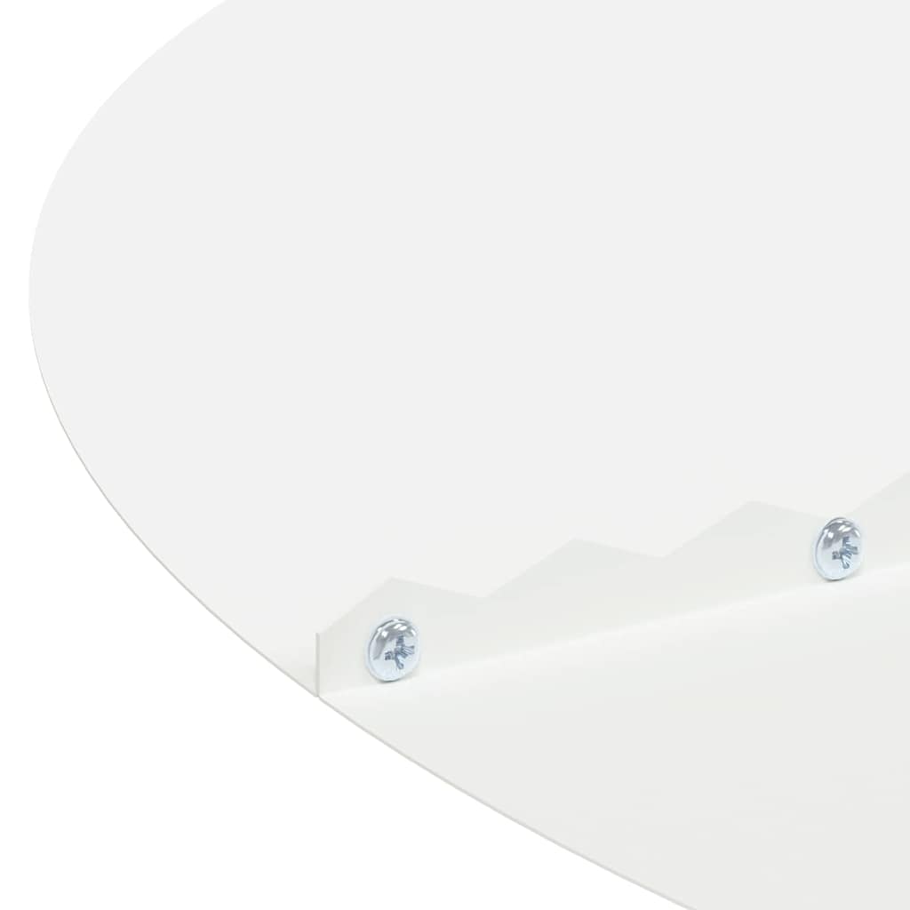 suitable for Flat Tree Ring White Ø90 / 120 cm Steel