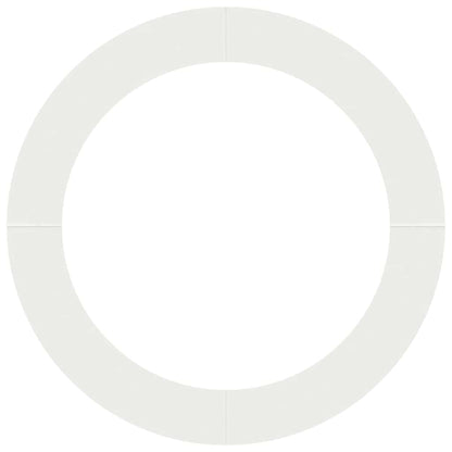 suitable for Flat Tree Ring White Ø90 / 120 cm Steel