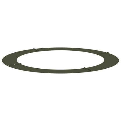 suitable for Flat Tree Rings 5 pcs Olive green Ø90 / 120 cm Steel