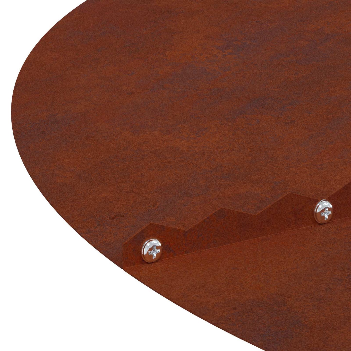 suitable for Flat Tree Rings 5 pcs Rusty Ø90/120 cm