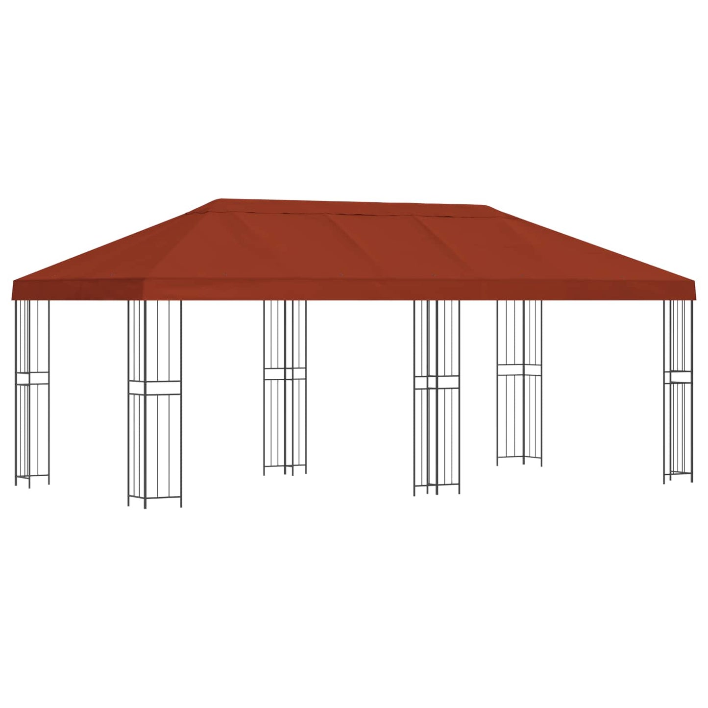 6 x 3 m Terracotta Polyester and Steel 190