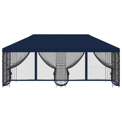 6 x 3 m Blue Polyester and Steel 190