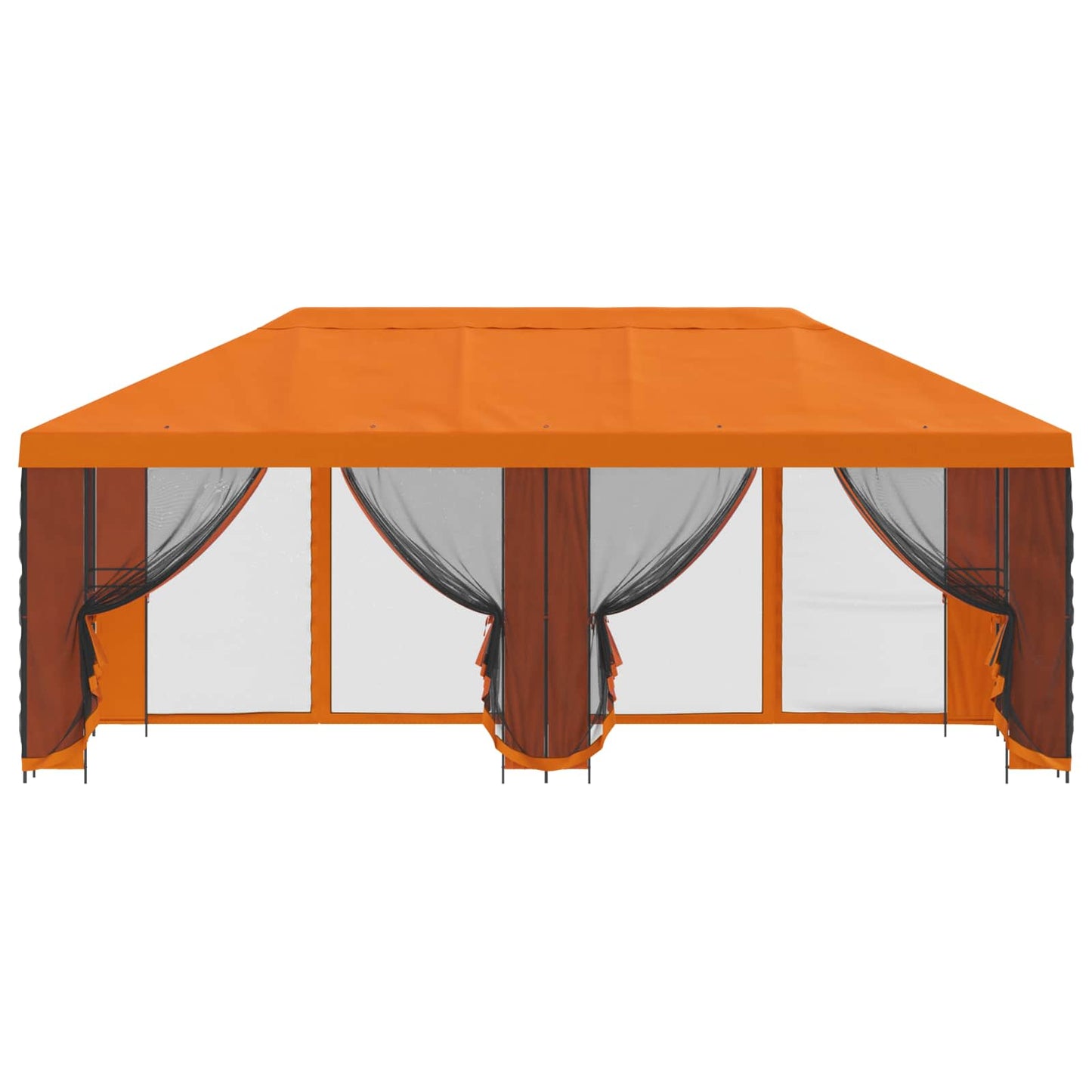 6 x 3 m Orange Polyester and Steel 190