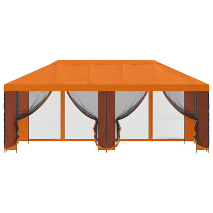 6 x 3 m Orange Polyester and Steel 190