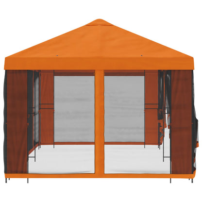 6 x 3 m Orange Polyester and Steel 190