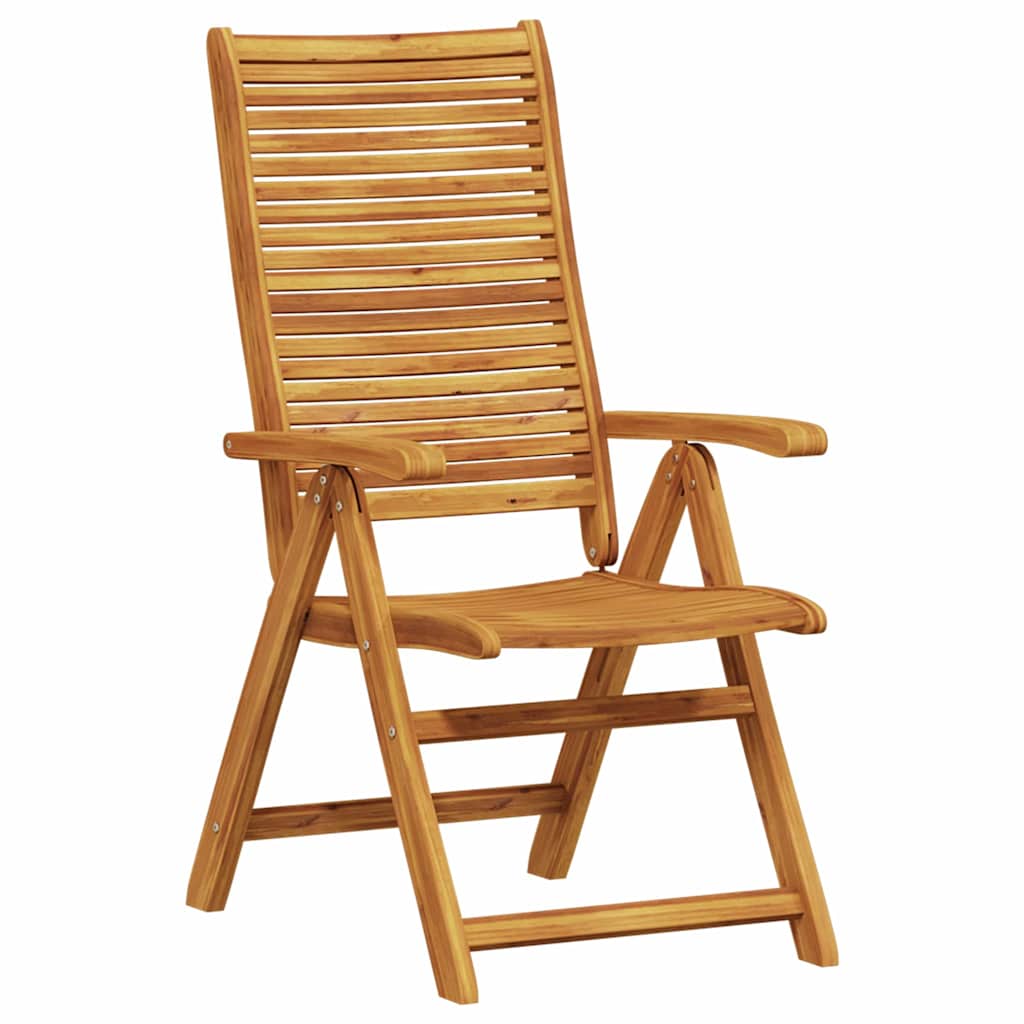 Garden Dining Set 5 pcs Brown Solid Acacia Wood