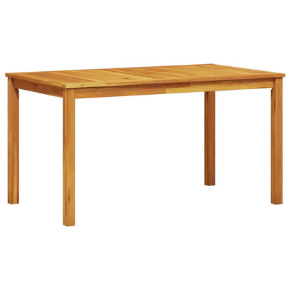 Garden Dining Set 5 pcs Brown Solid Acacia Wood