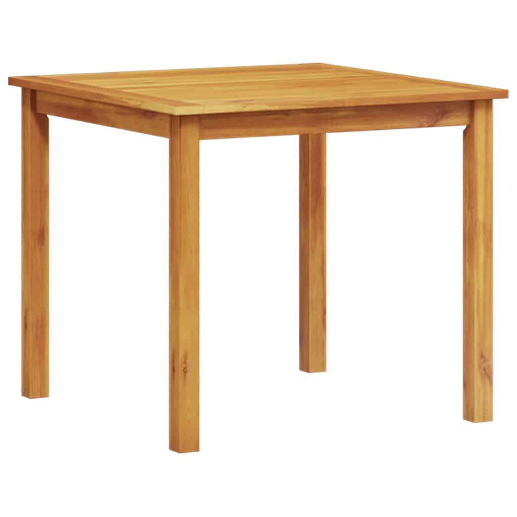 Garden Dining Set 5 pcs Brown Solid Acacia Wood