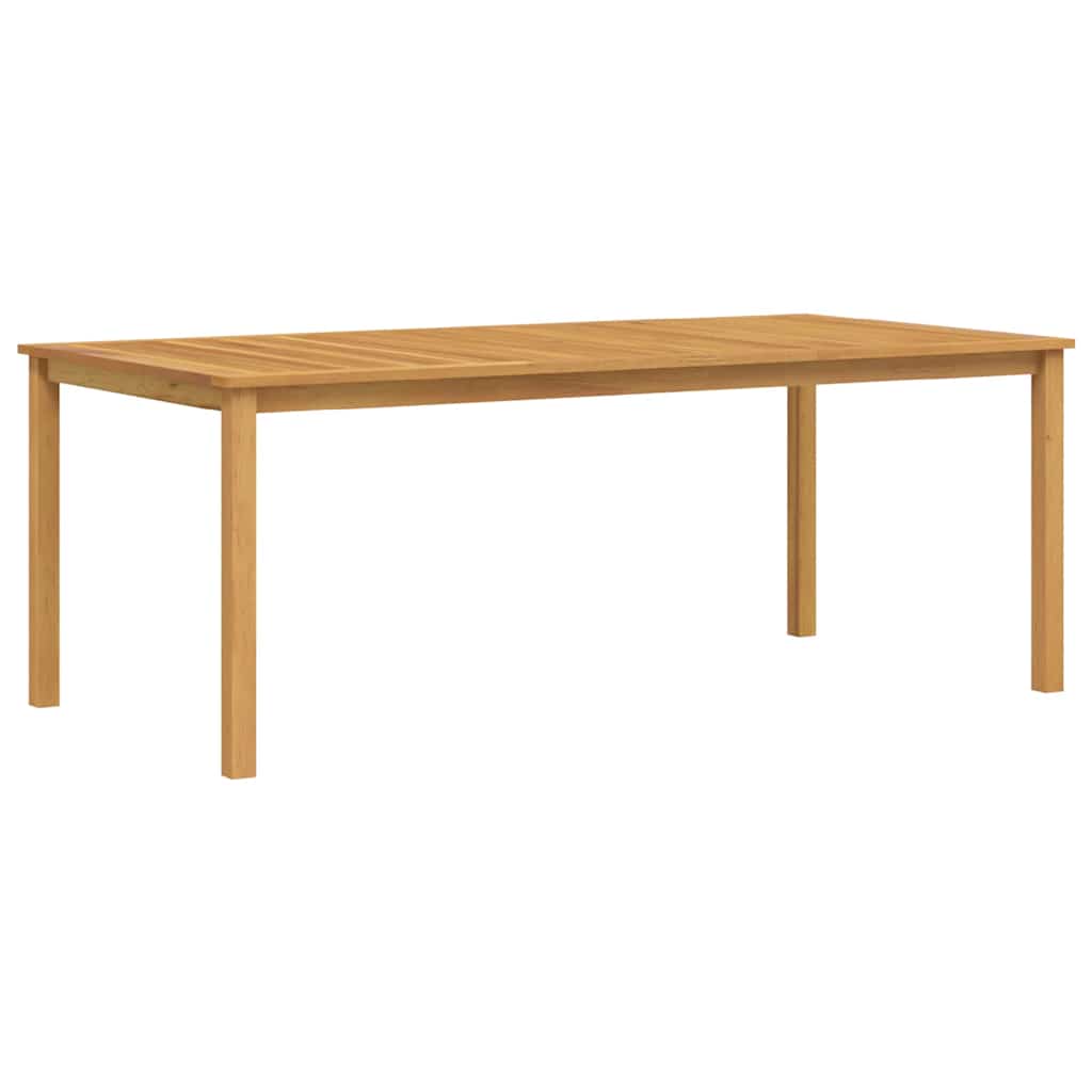 Garden Dining Set 9 pcs Brown Solid Acacia Wood
