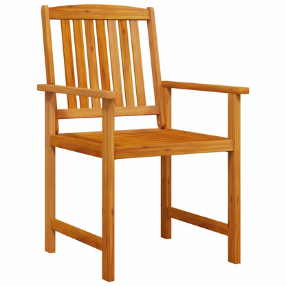 Garden Dining Set 9 pcs Brown Solid Acacia Wood