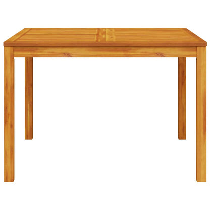 Garden Dining Set 9 pcs Brown Solid Acacia Wood