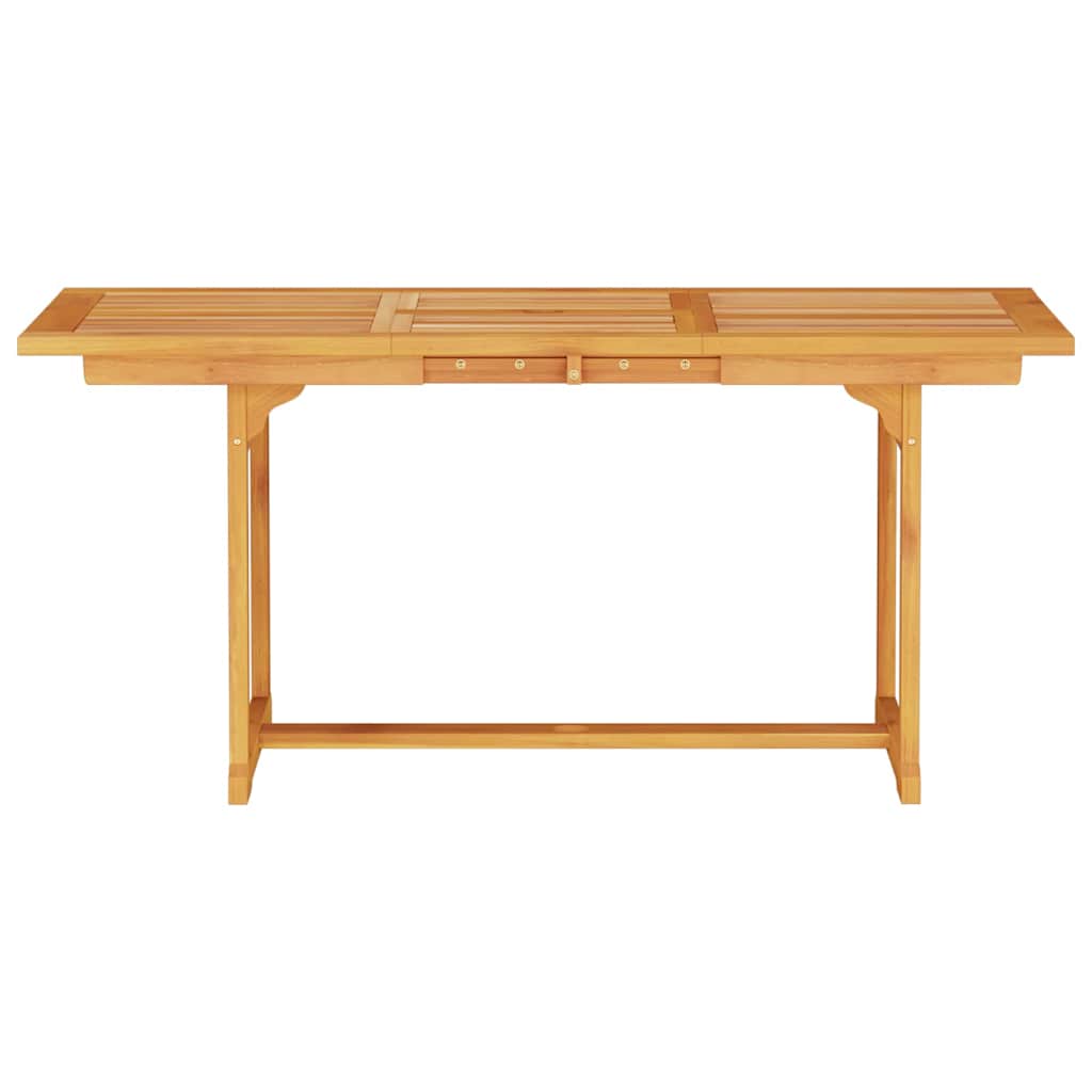 Garden Dining Set 5 pcs Brown Solid Acacia Wood