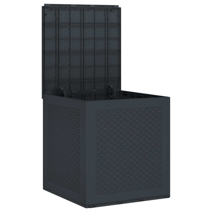 Storage Box Anthracite 55 x 53 x 57 cm Polypropylene