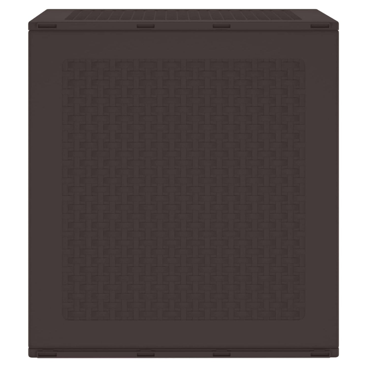 Storage Box with Storage Brown 55 x 53 x 57 cm Polypropylene