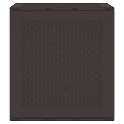 Storage Box with Storage Brown 55 x 53 x 57 cm Polypropylene