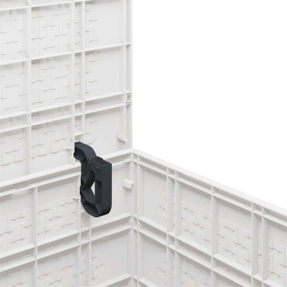 Storage Box with Storage White 55 x 53 x 57 cm Polypropylene