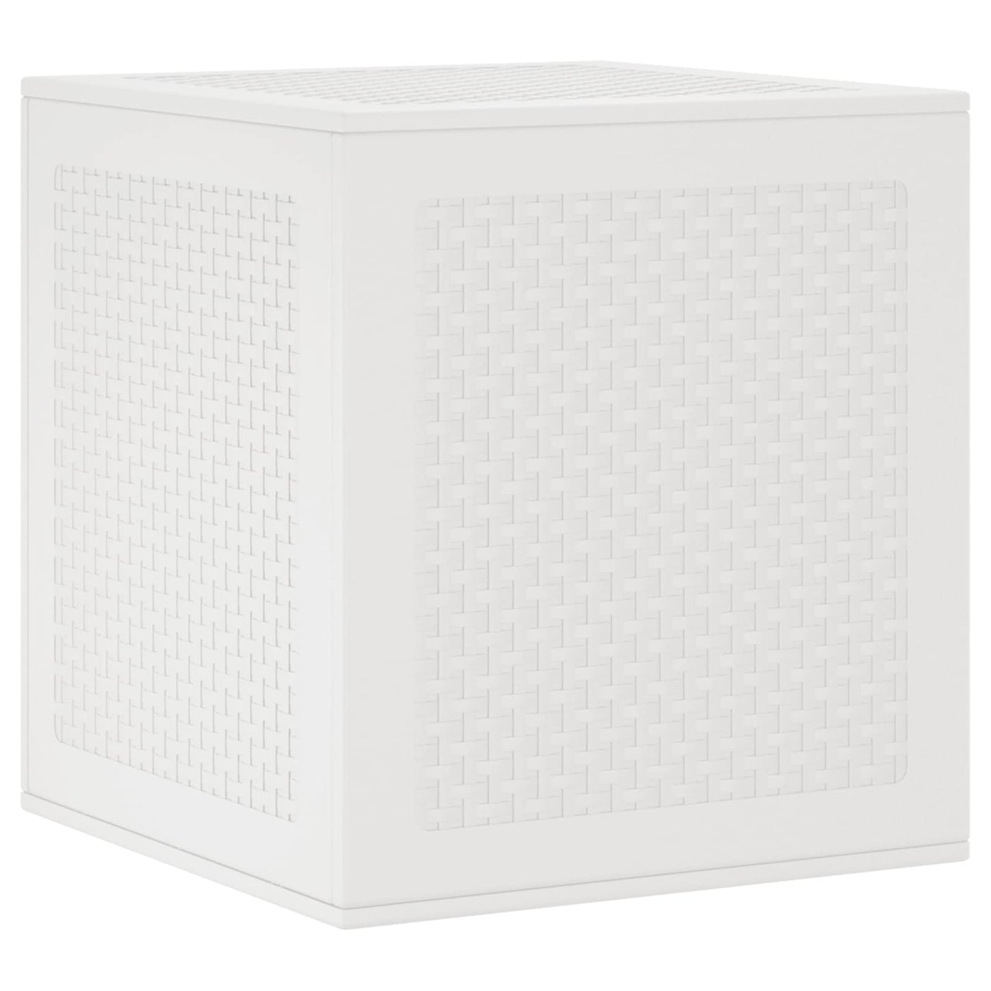 Storage Box with Storage White 55 x 53 x 57 cm Polypropylene
