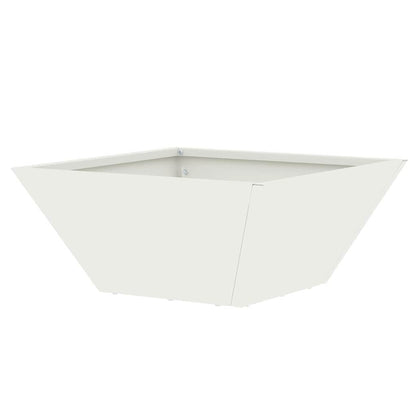 Garden Planter 5 pcs White 35 x 35 x 15 cm Cold-rolled Steel