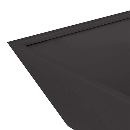 Garden Planter 5 pcs Black 50 x 50 x 15 cm Cold-rolled Steel