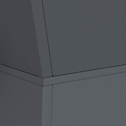 Pillar Planter Anthracite 35 x 35 x 73 cm