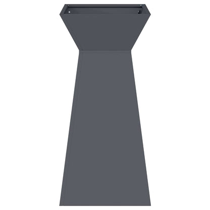 Pillar Planter Anthracite 35 x 35 x 73 cm
