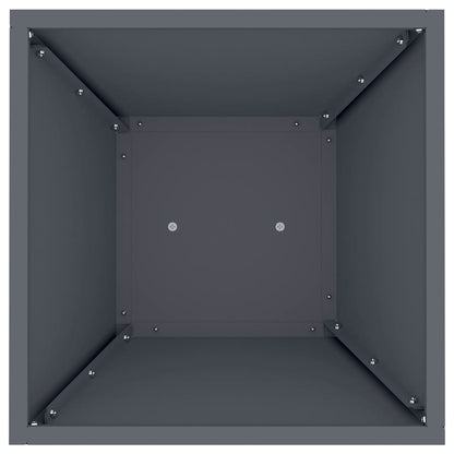 Pillar Planter Anthracite 35 x 35 x 73 cm