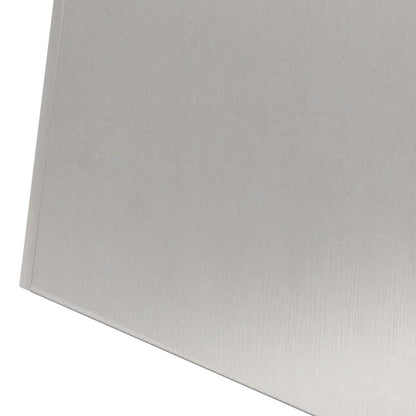 Pillar Planter Silver 35 x 35 x 73 cm Stainless Steel
