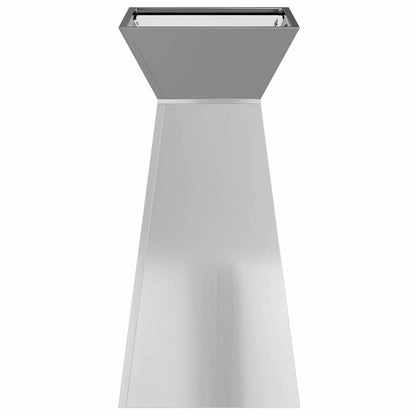 Pillar Planter Silver 35 x 35 x 73 cm